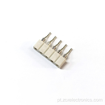 2.0 Conector feminino reclinável branco